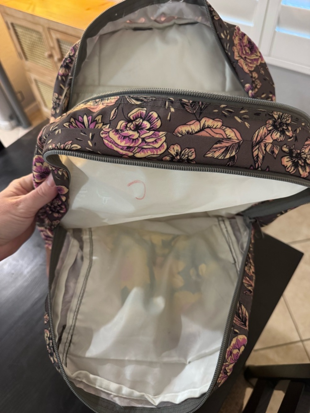 Jansport Floral Backpack - Picture 3 of 8